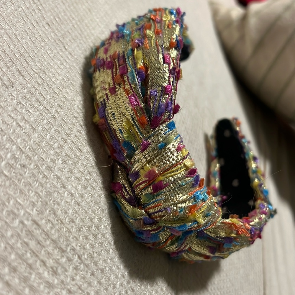 Lele sadoughi metallic headband